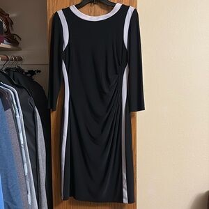Chaps fitted dress.